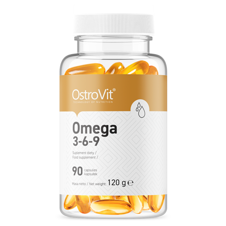 Omega 3-6-9.  90 kapsler/soft gels